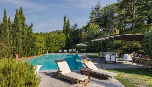 Villa with Saltwater Pool, Private Garden, and Park in Mugello