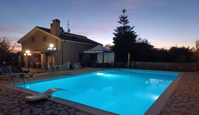 Villa with private pool near Rome