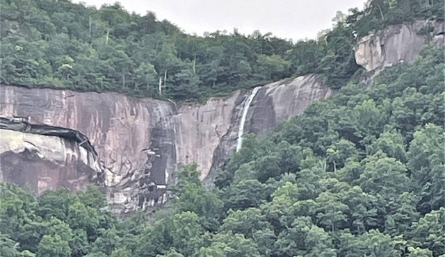 Waterfall View Cabin with Last of the Mohicans Waterfall view.