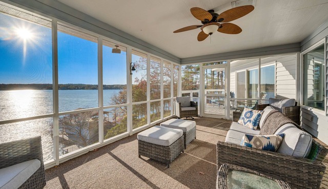 Waterfront Lake Tillery Home w/Incredible Views!