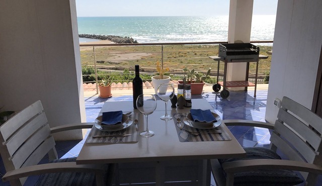 Window to the sea.