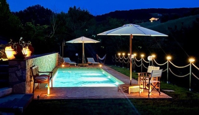 Wonderful private villa with WIFI, private pool, A/C, TV, patio, pets allowed and panoramic view