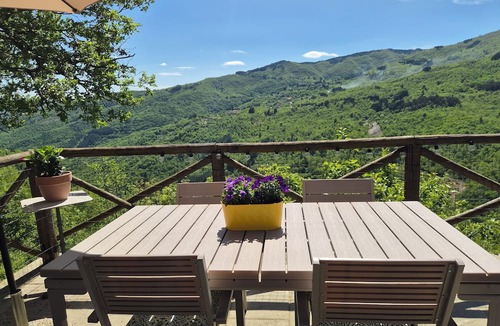 Castel Focognano Apartment | Belvedere, a peaceful Tuscan apartment with a pool and panoramic views